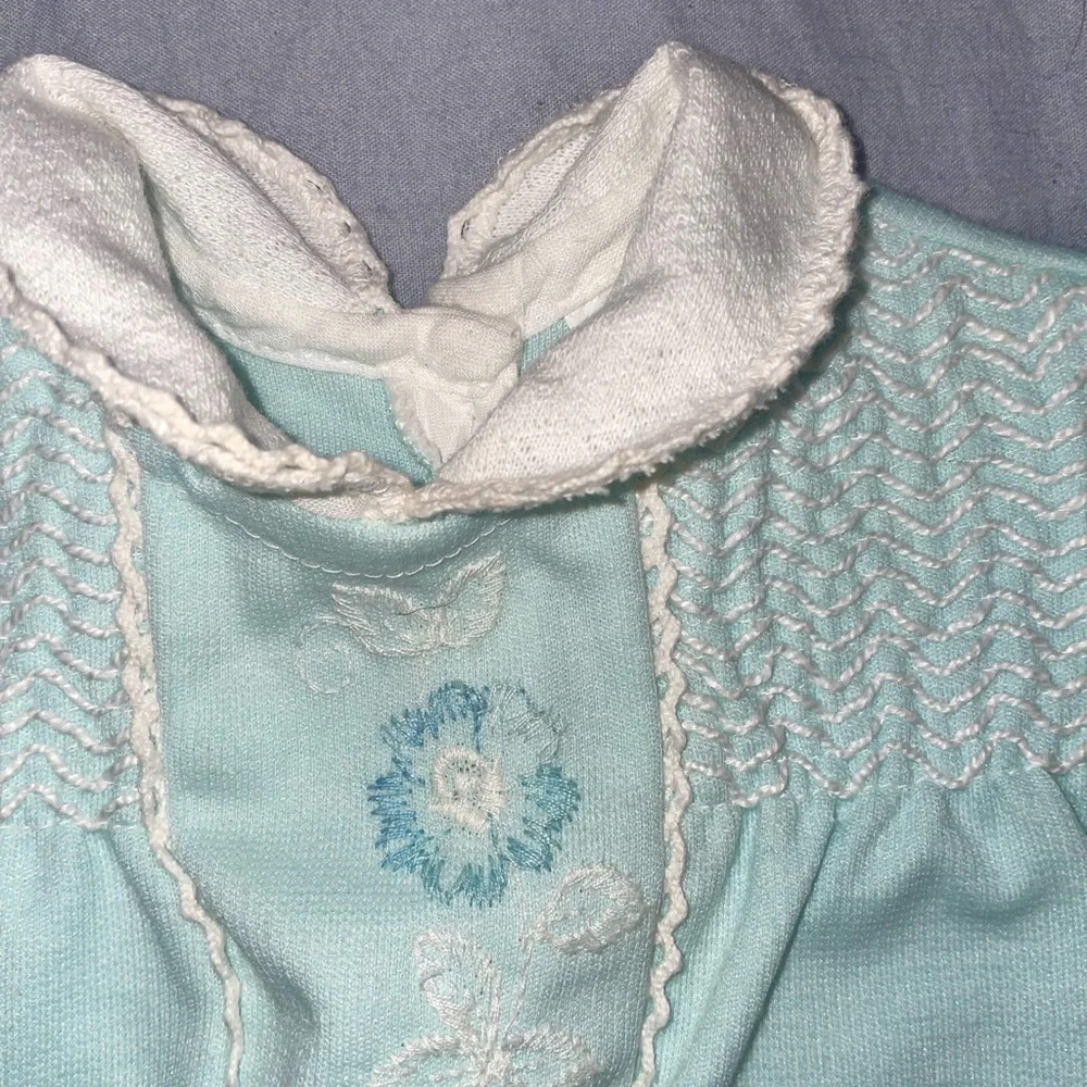 Carter's vintage‎ Mint Baby Dress with Bloomers
